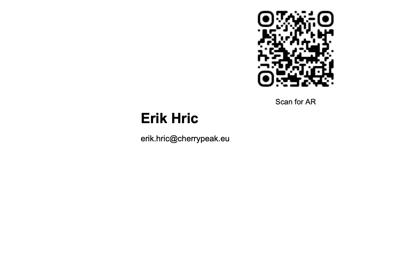 Erik Hric — card preview